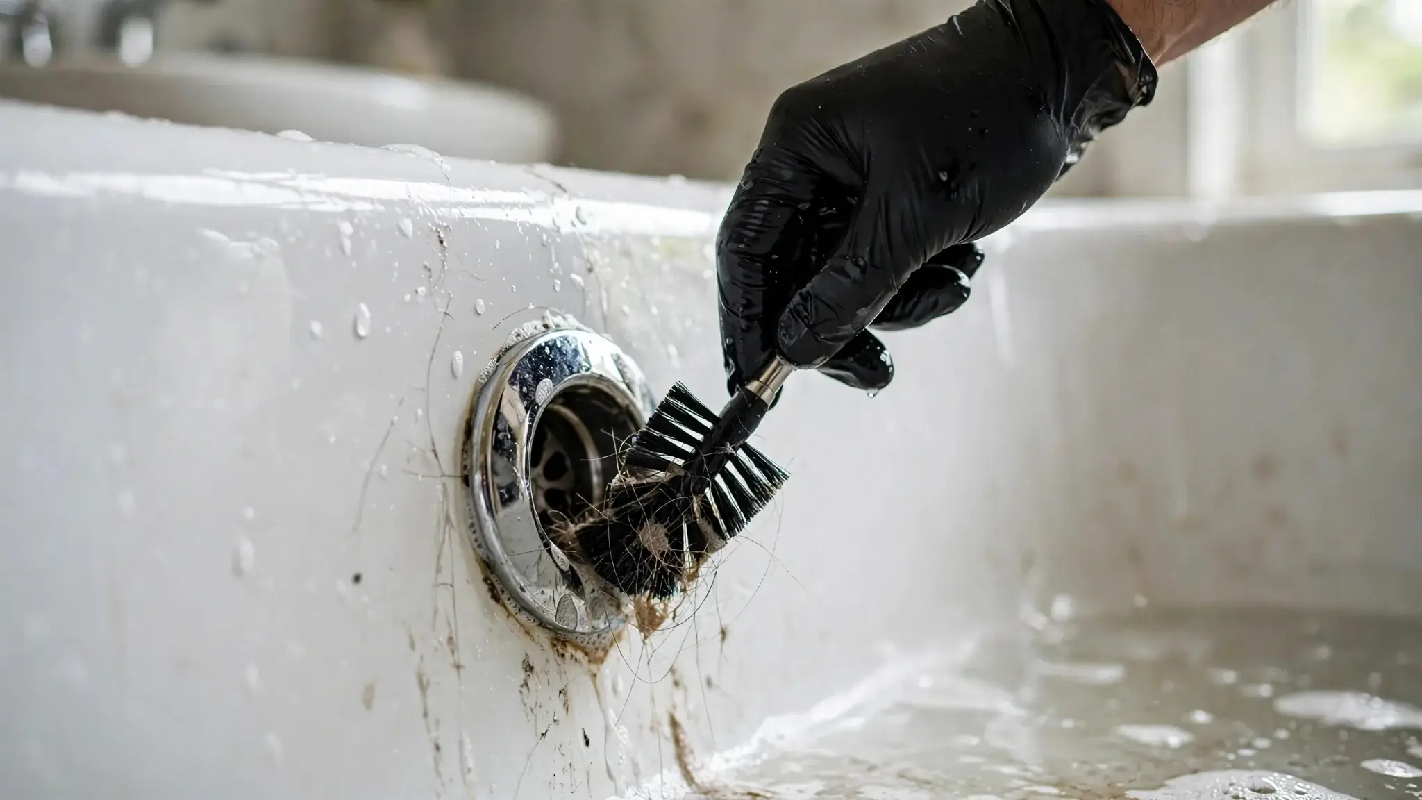 Cleaning Overflow Drains In Sinks And Tubs