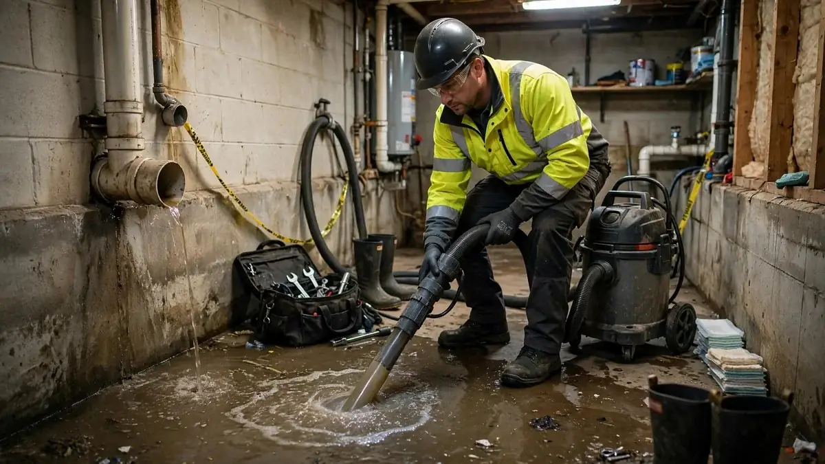 Clogged Main Sewer Line Backing Up/Flooding In Tucson AZ — professional service in Tucson AZ