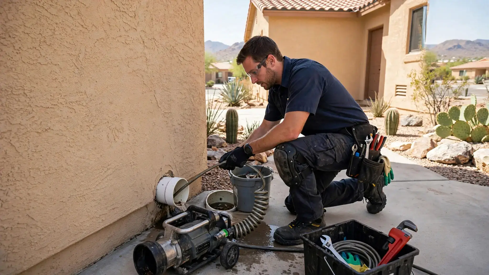 Emergency Drain Pipe Repair In Tucson AZ
