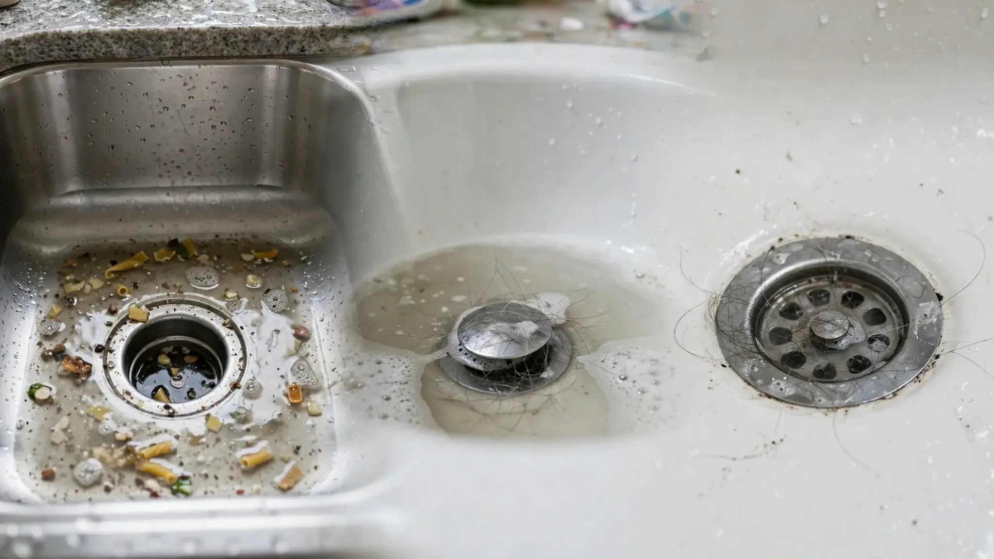 Every Drain In The House Is Slow At Once