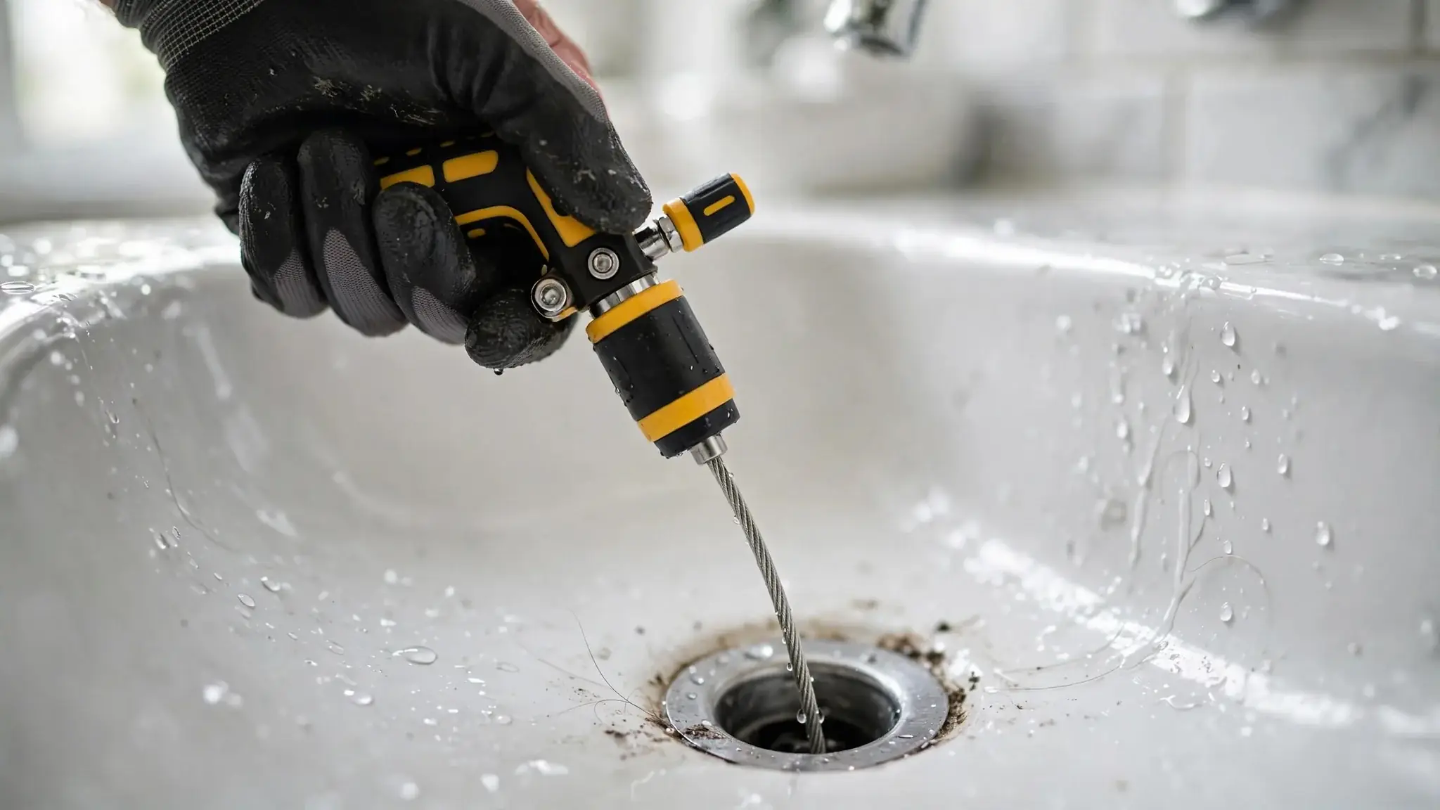 How To Snake A Bathroom Sink Drain