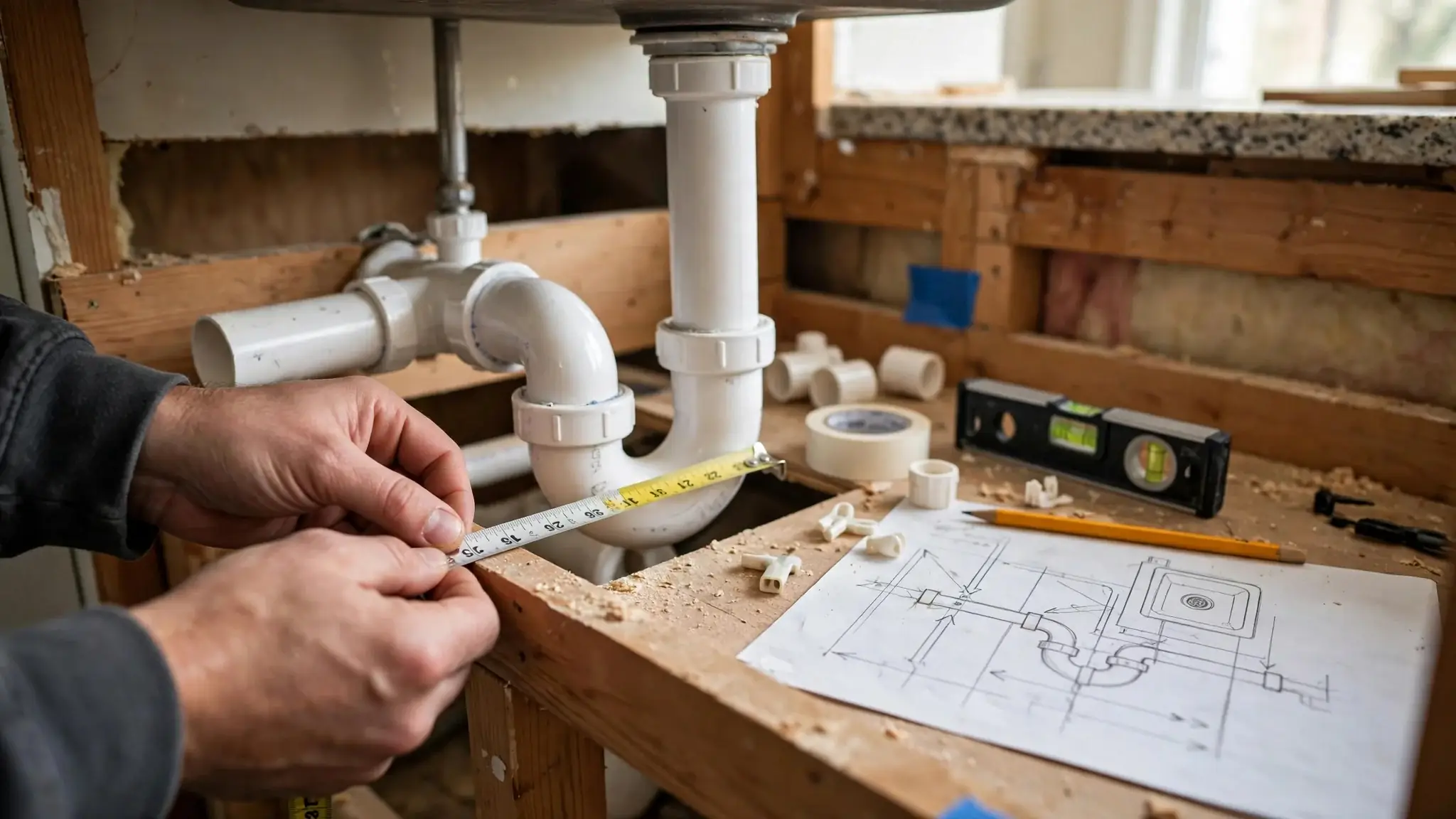 Kitchen Remodel? Plan Your Drain Lines First — Tucson drain cleaning guide