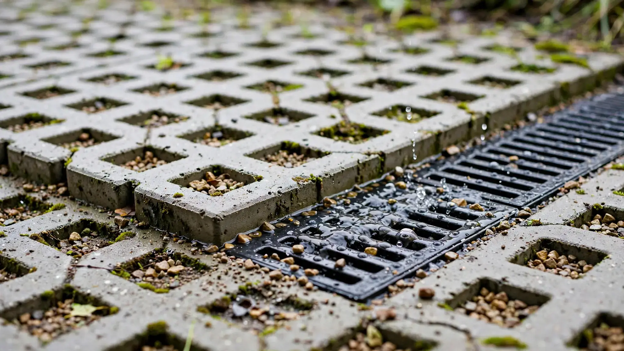 Permeable Pavers And Yard Drainage — Tucson drain cleaning guide