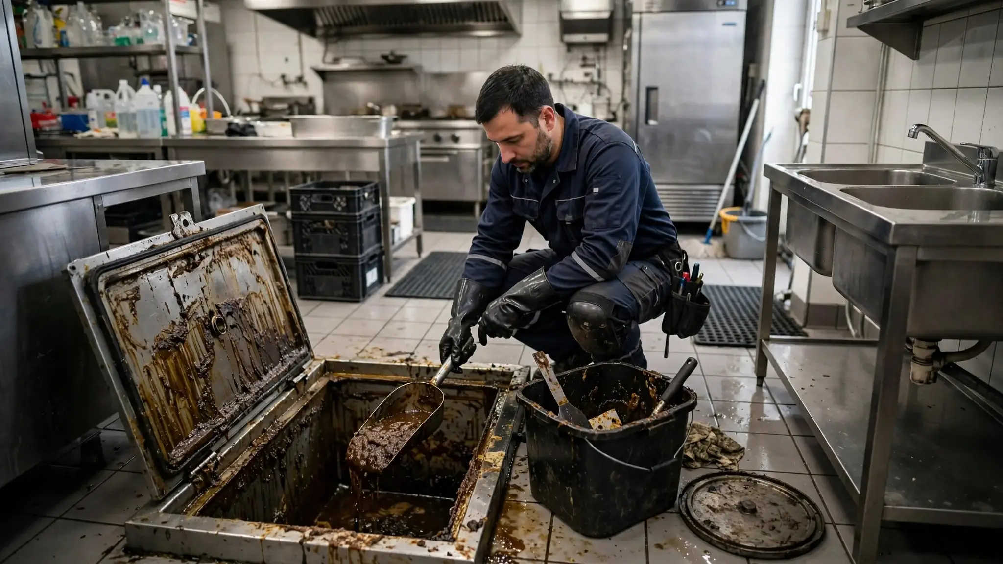 Restaurant Grease Traps And Drain Backups