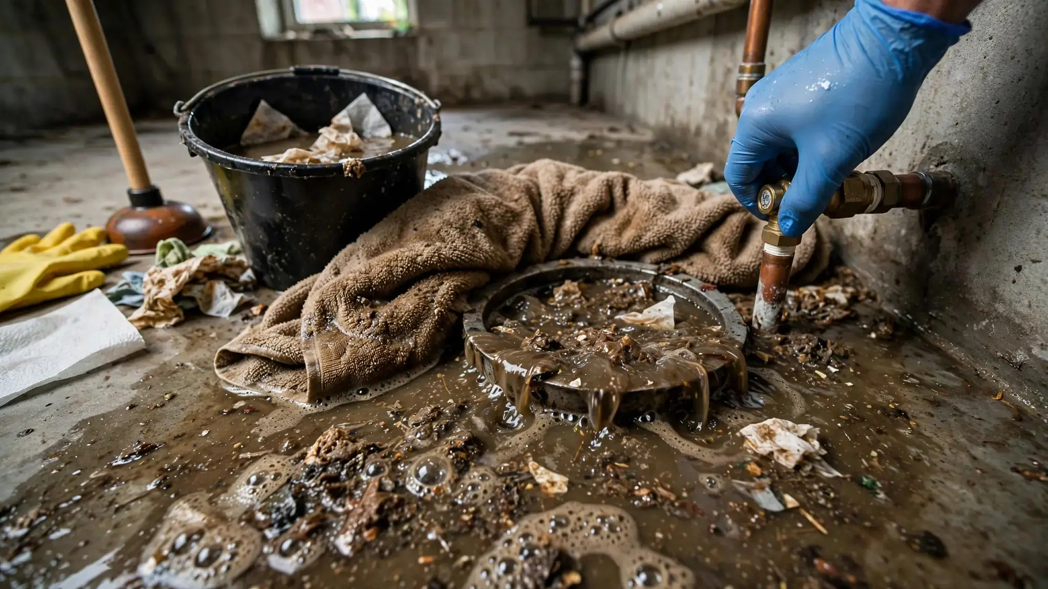 Sewage Backing Up Into Your Home: Immediate Steps