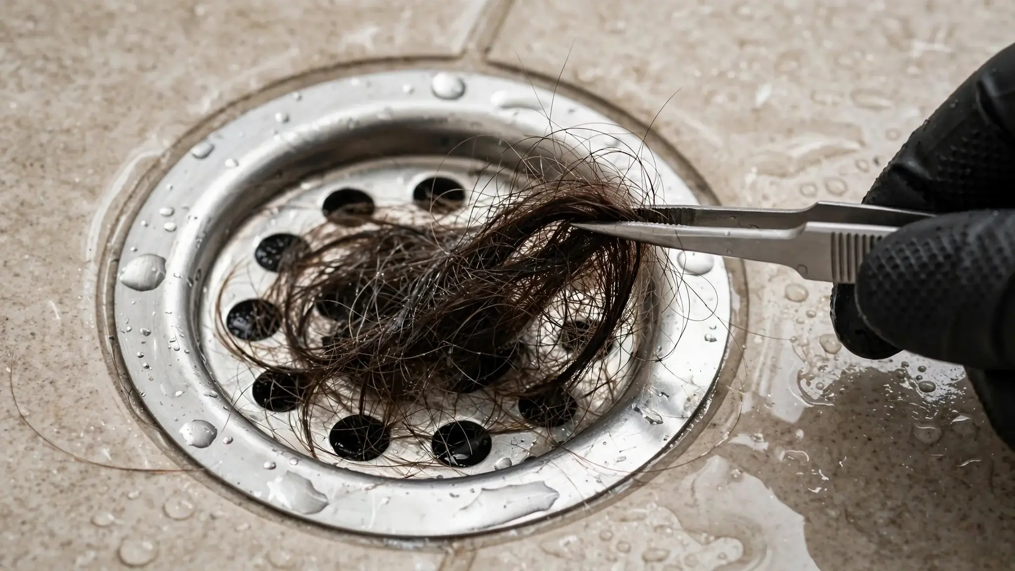 Shower Drain Clogged With Hair: Removal Guide
