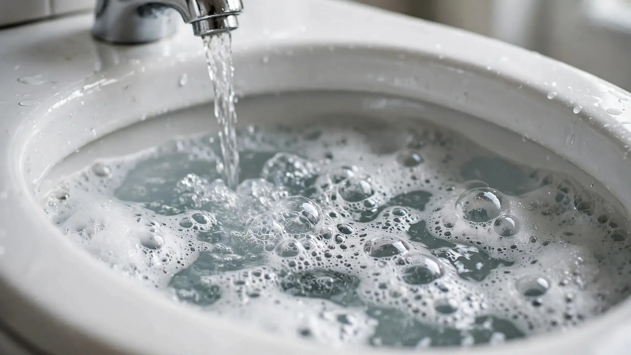 Toilet Bubbles When You Run The Sink