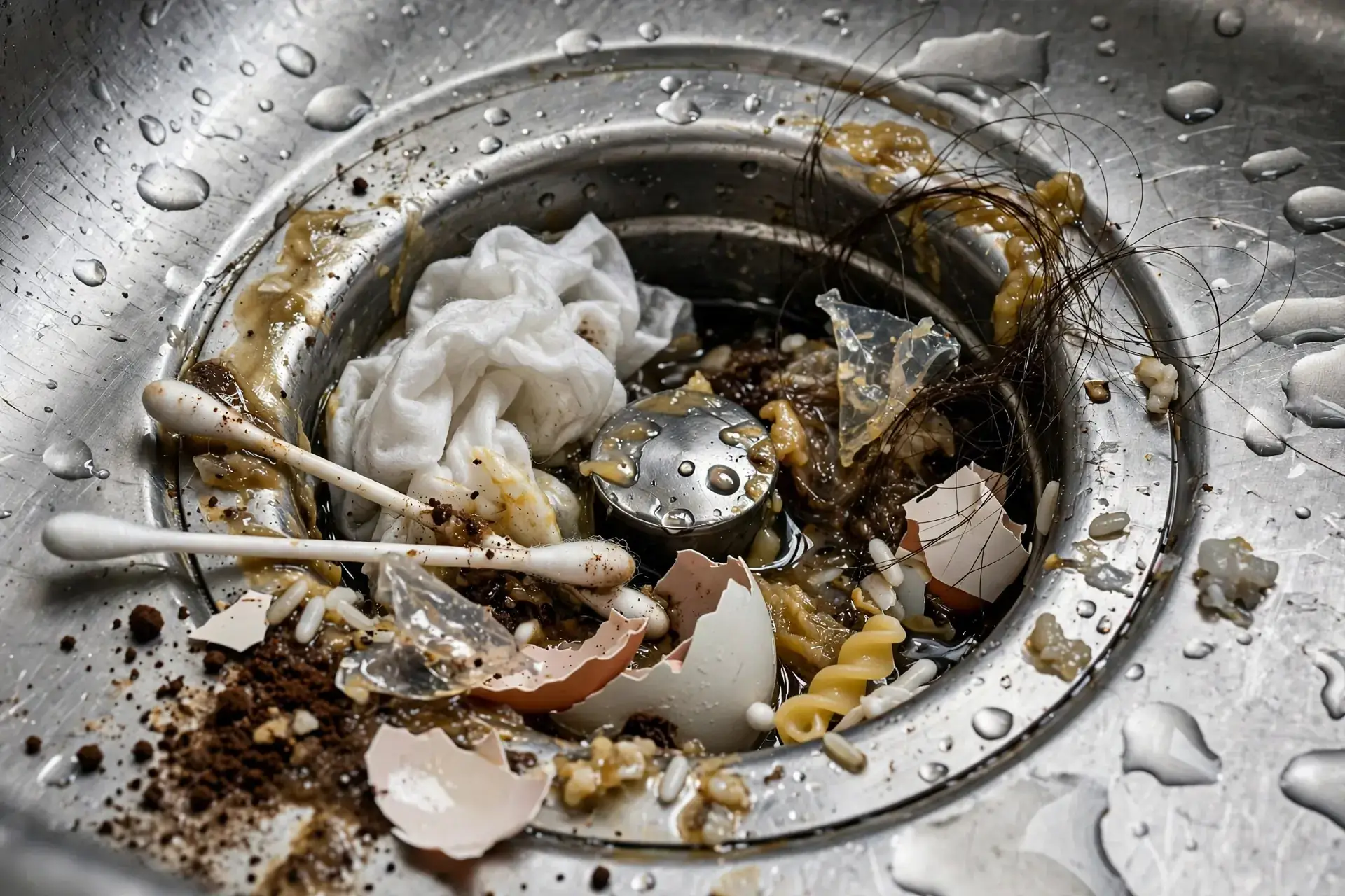 What Never To Put Down Any Drain